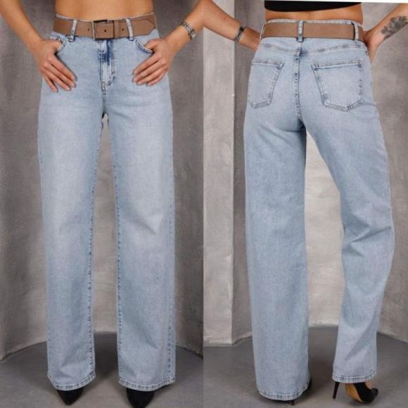 Джинсы Maxim Jeans 3348-1 l.blue
