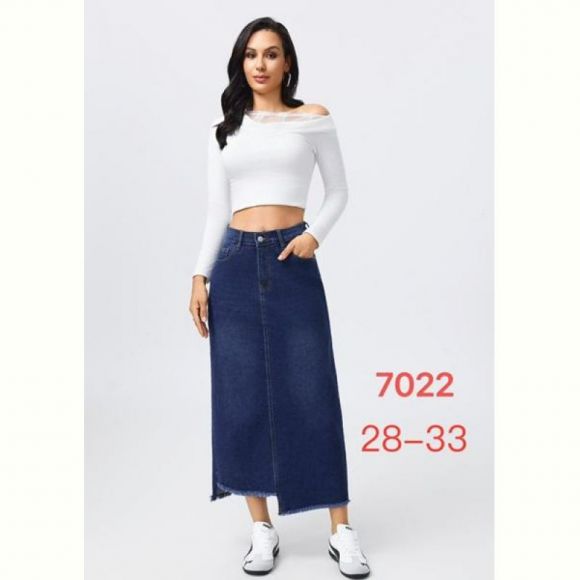 Юбка NewJeans 7022 blue