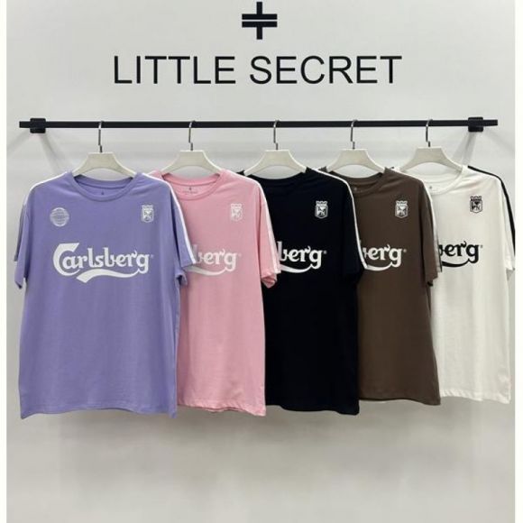 Футболка Little Secret 500347 khaki Футболка Little Secret 500347 khaki
