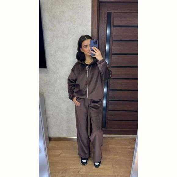 Костюм спорт Valentina VL105 brown Костюм спорт Valentina VL105 brown