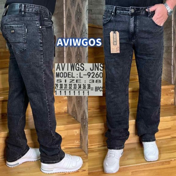 Джинсы God Baron L-9260 black