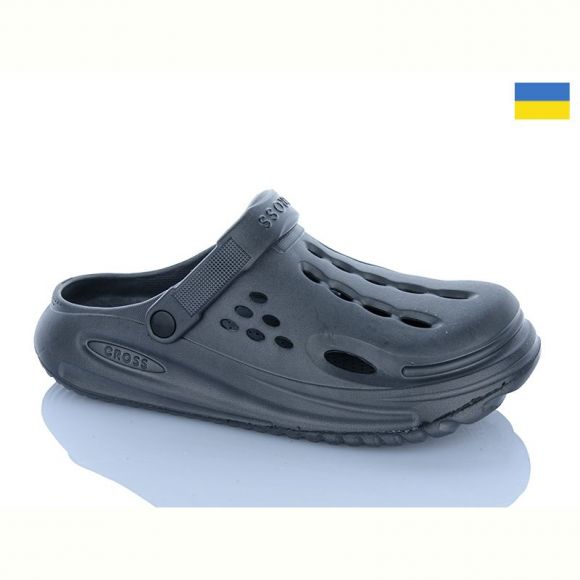 Кроксы Cross 026 т.сірий
