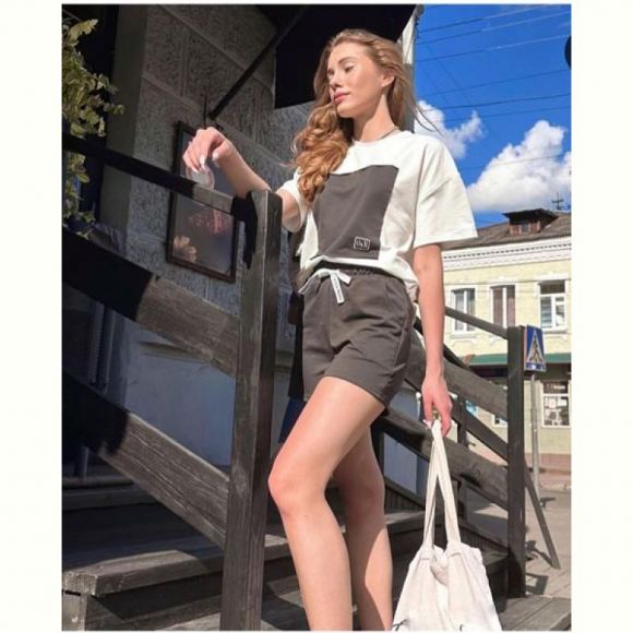 Костюм MSO 10269 d.grey
