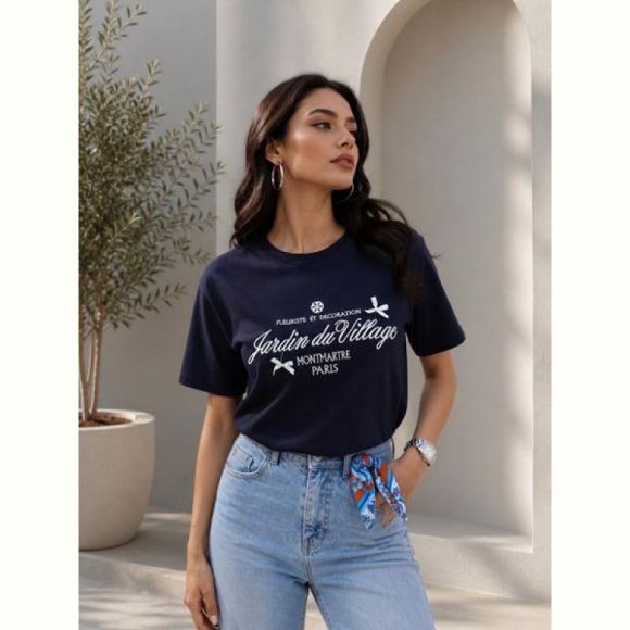 Футболка New Season F026 navy