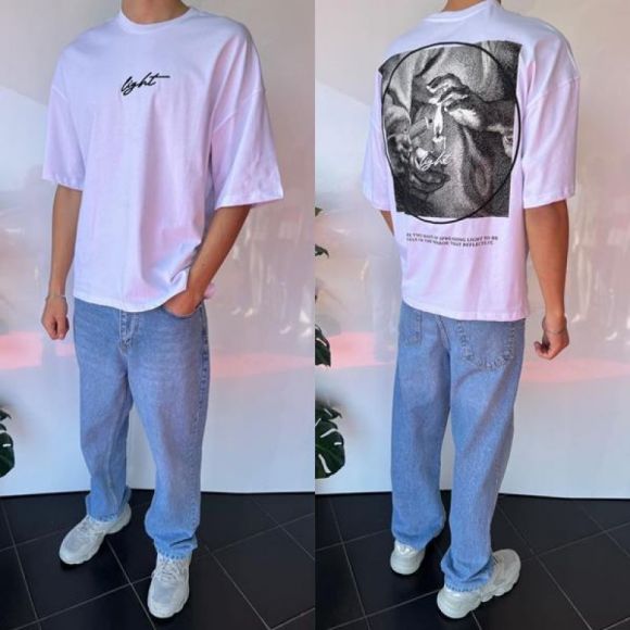 Футболка i8denim 2032 white Футболка i8denim 2032 white