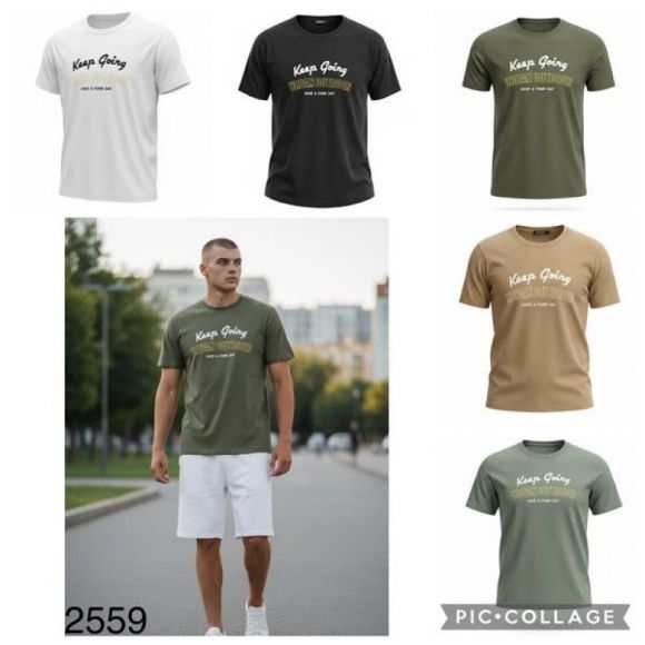 Футболка LiOpt 2559 khaki