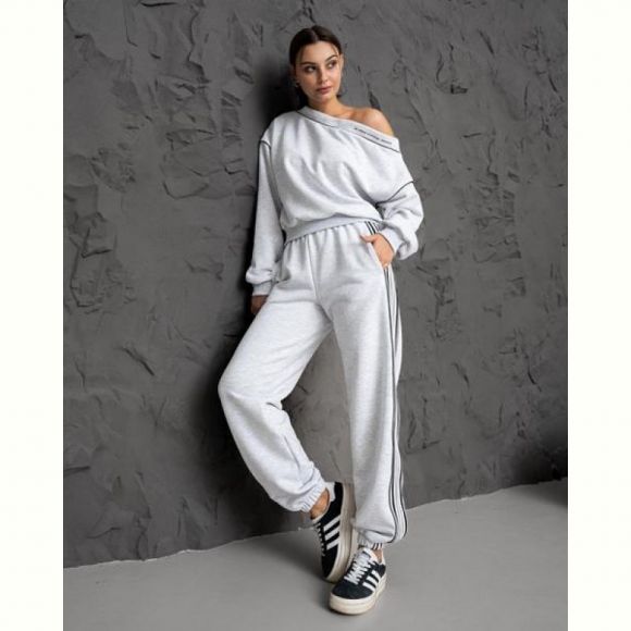 Костюм спорт AZNA ДП179 l.grey