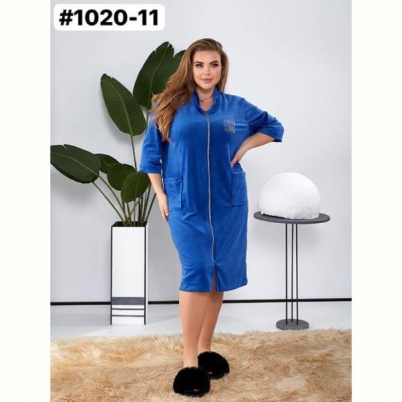 Халат Romeo life 1020-11 blue