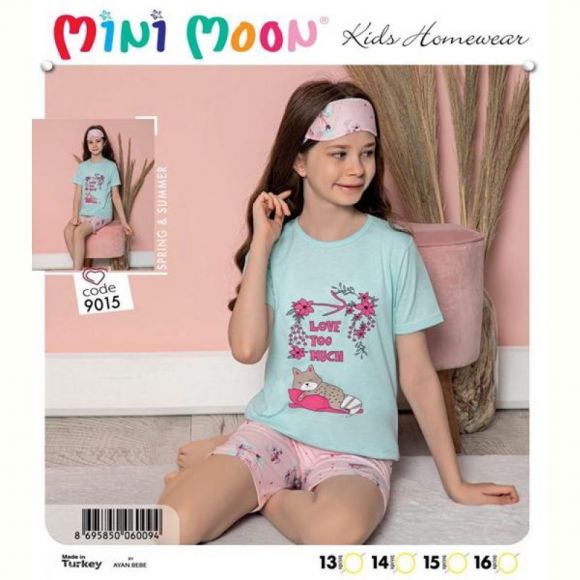 Пижама Disneyopt kids DS368-9015 mint (13-16)
