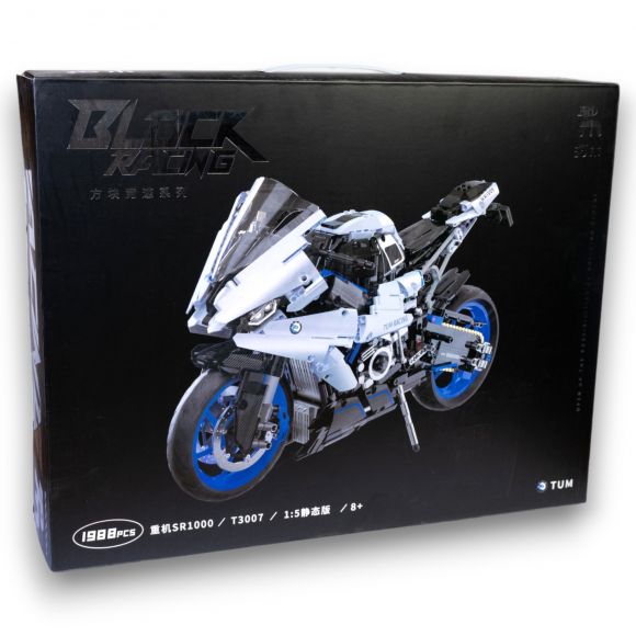 G439461-T3007 Набір конструктора для дітей Technic MOC  Super Speed ​​​​Motorcycle 1988 деталей