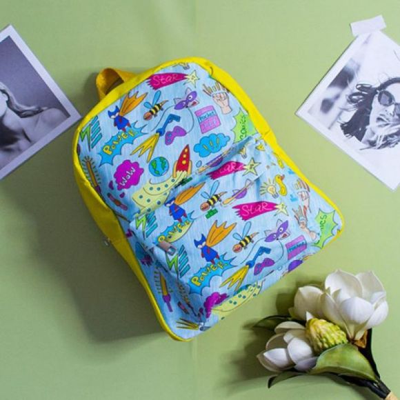 Рюкзак Luna-bag 8826 yellow