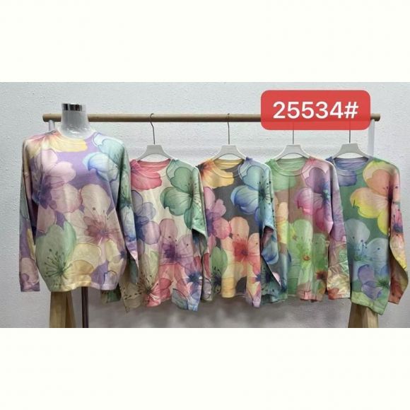 Свитер Elena&Vika 25534 d.grey