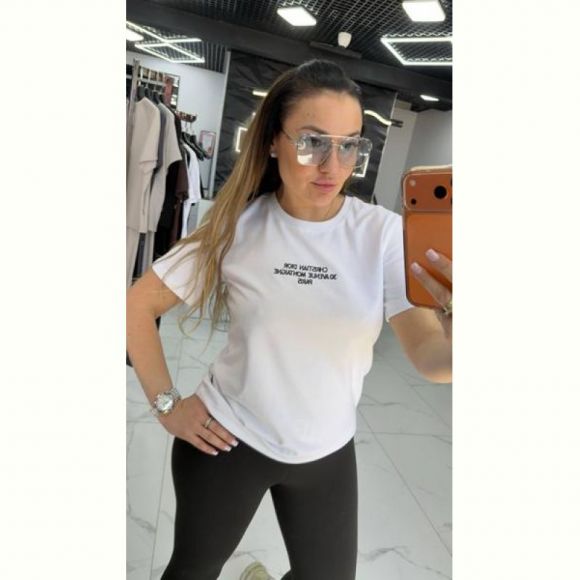 Футболка LOVEKAN 1623 white
